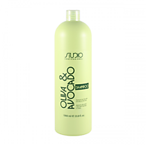 Шампунь увлажняющий с маслами авокадо и оливы, 1000 мл